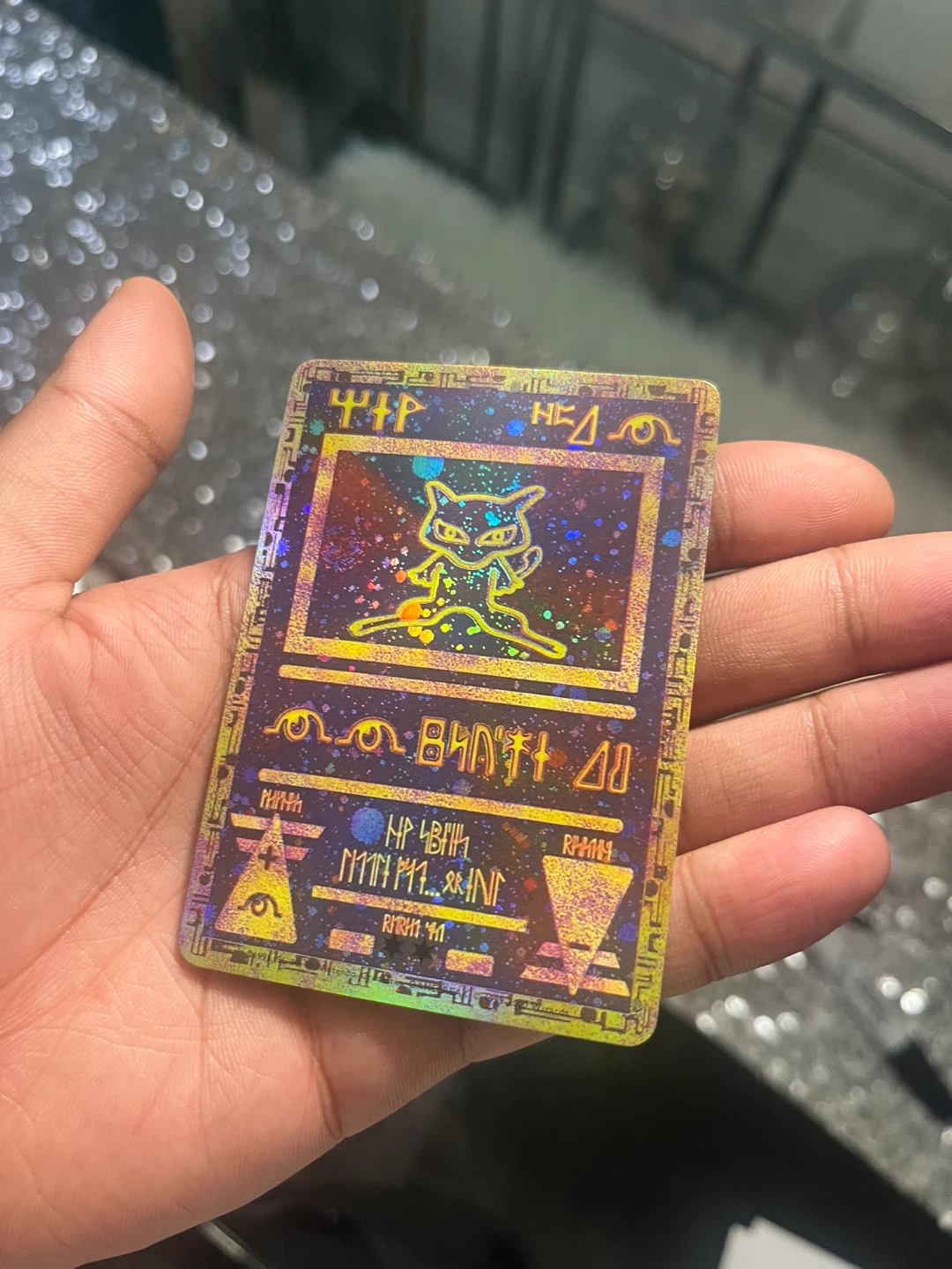 Pokemon card ancient custom card