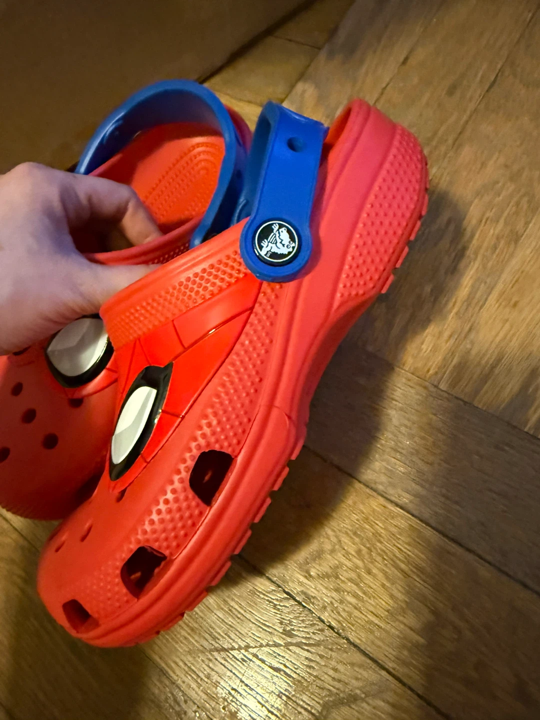 Kids size 3 Marvel Spider-Man Crocs - photo 3