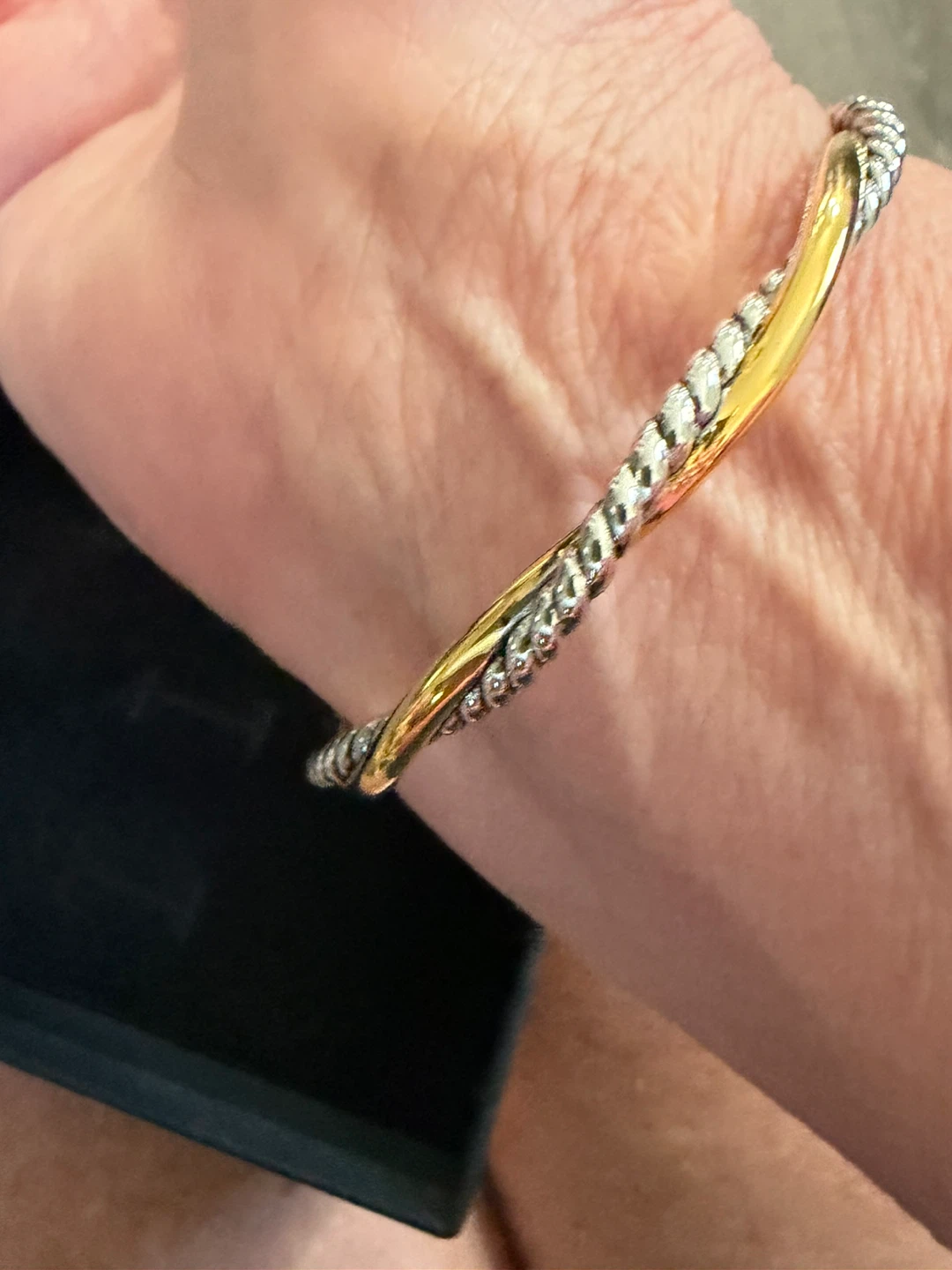 David Yurman Cable Classics Hinged Bracelet
