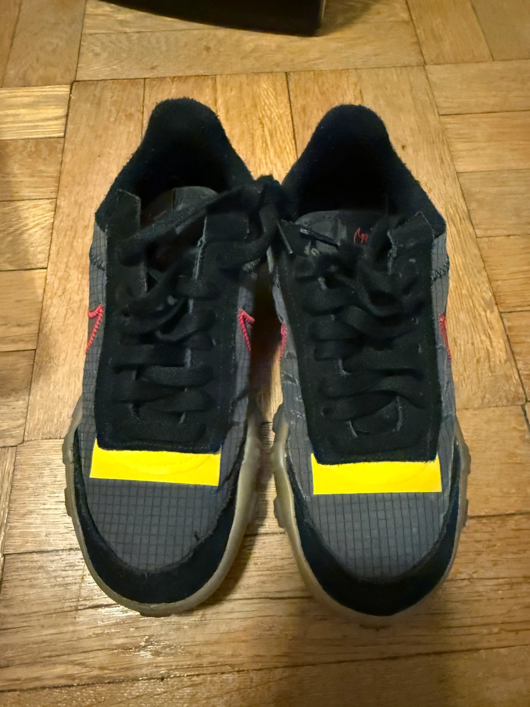 Women’s size 6 Nike Waffle Racer 2X 'Enigma Stone University Red - photo 2