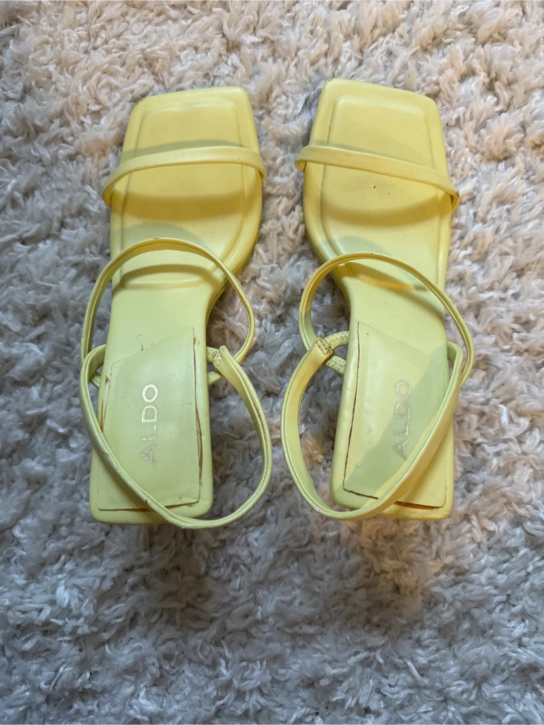 ALDO Lime Green Heeled Sandals - photo 2