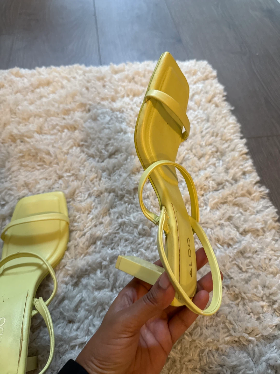 ALDO Lime Green Heeled Sandals - photo 3