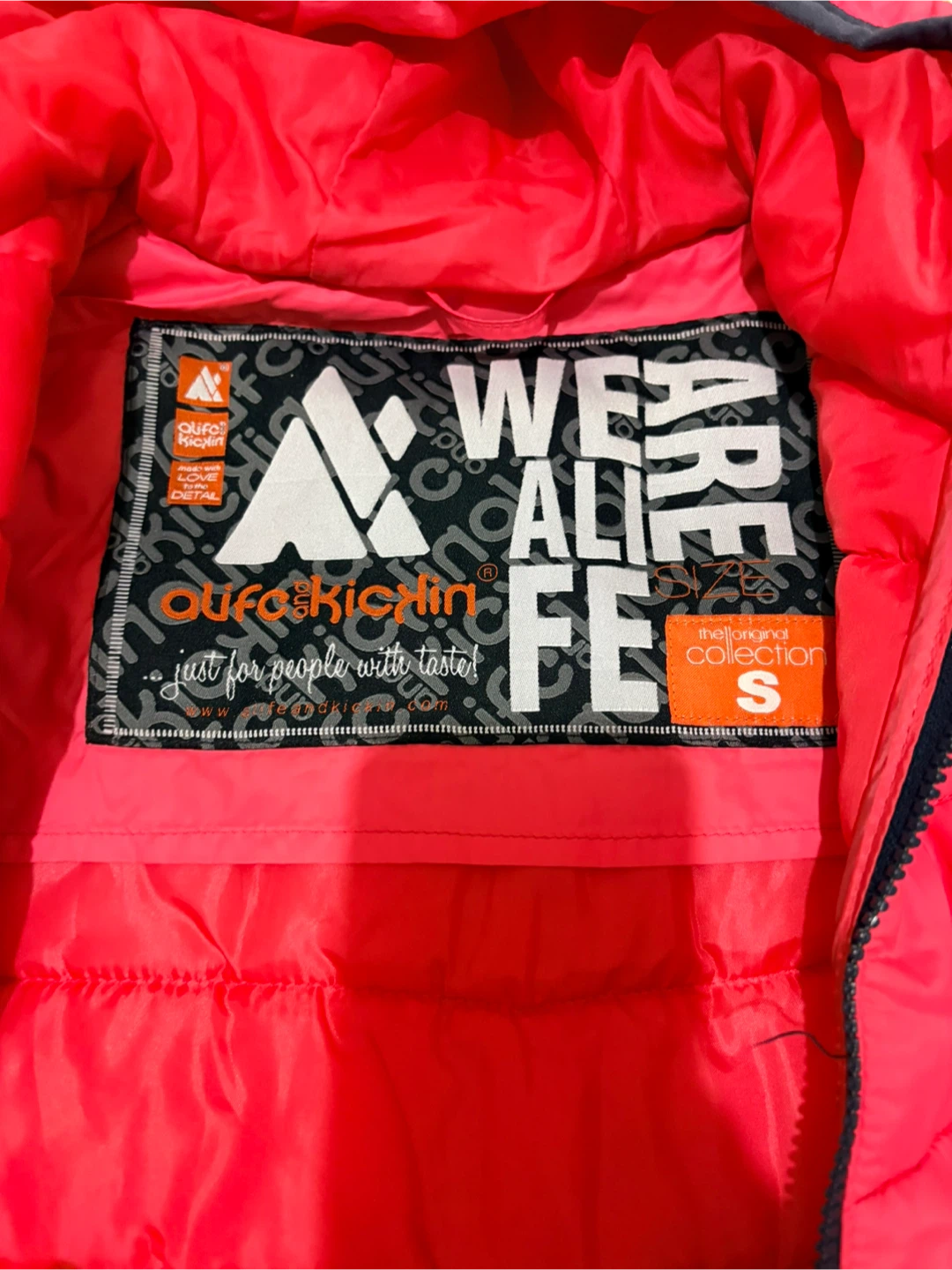 Alife and Kickin Pink Puffer Jacket - photo 2