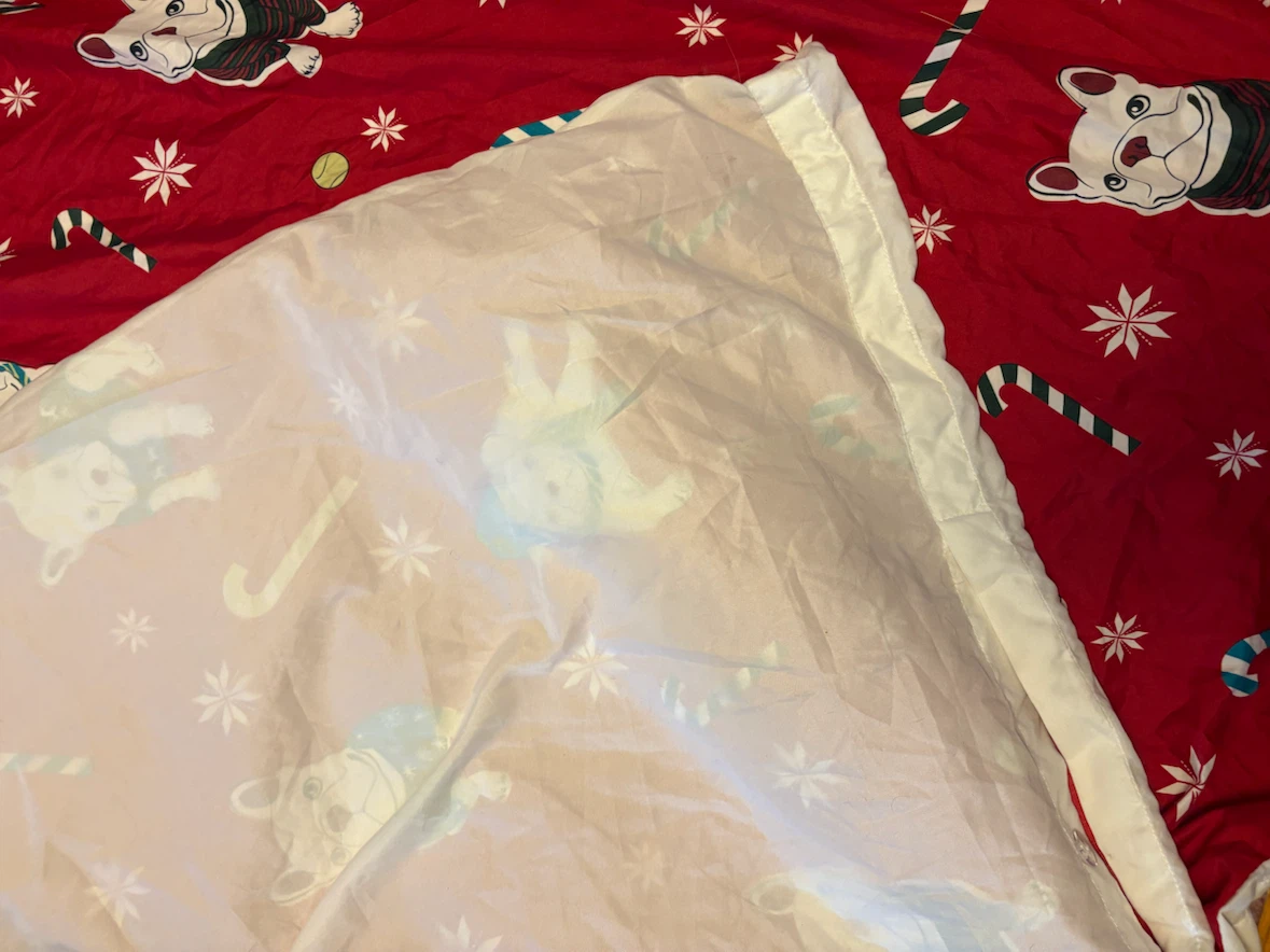 Christmas French Bulldog Queen duvet cover - photo 3