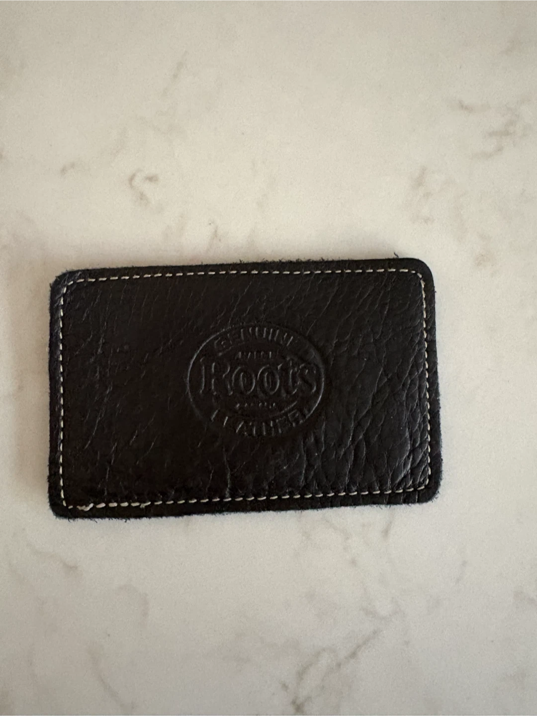 Roots Leather Card Holder