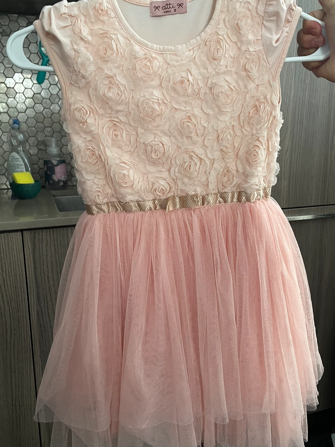 atti KOREA girls dress pink size 9