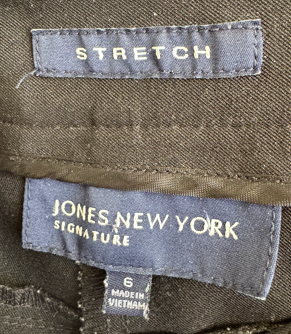 Black Stretch Pants - photo 3