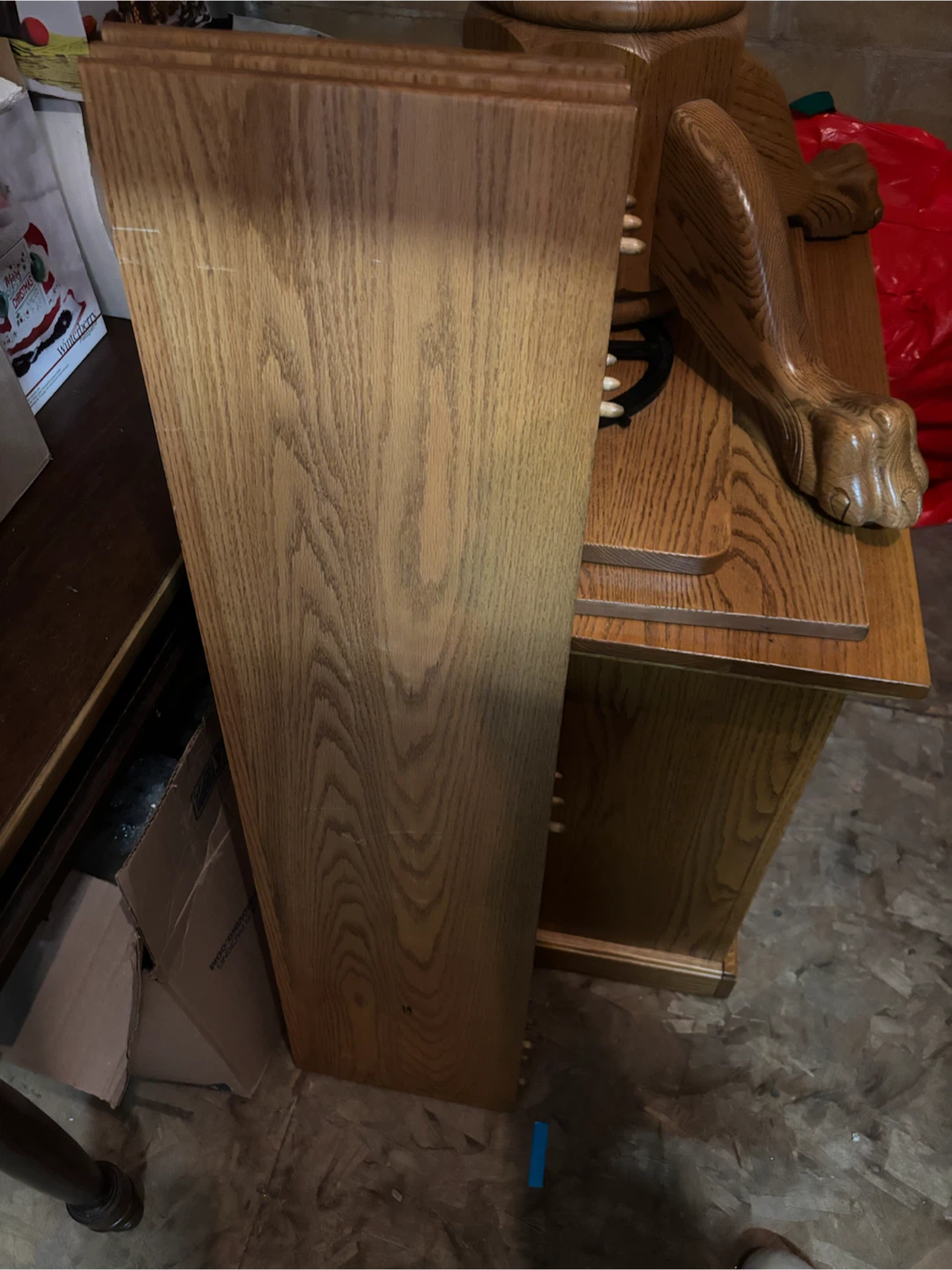 Wood Dining Table and Four Chairs - photo 3
