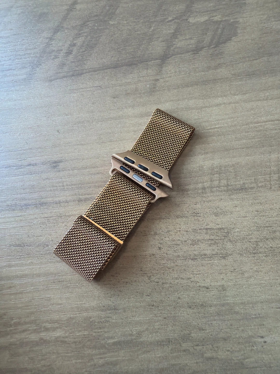 Bronze Gold Milanese Loop Watch Band