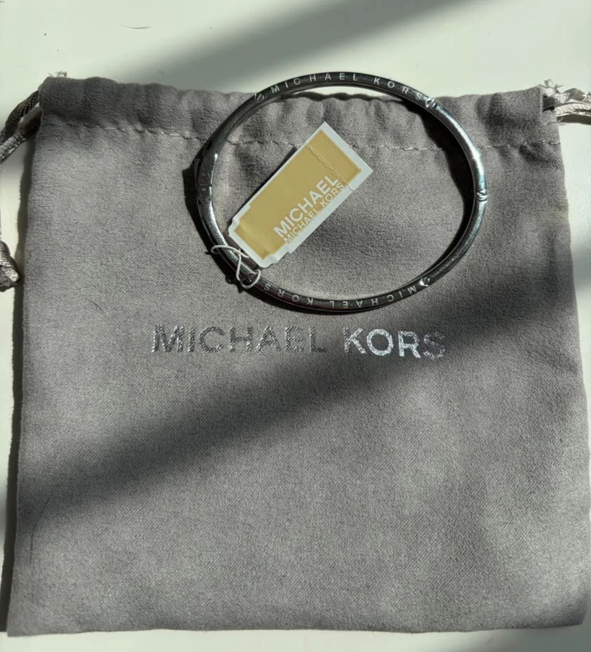 Michael Kors Pave Silver Bangle Bracelet - photo 2