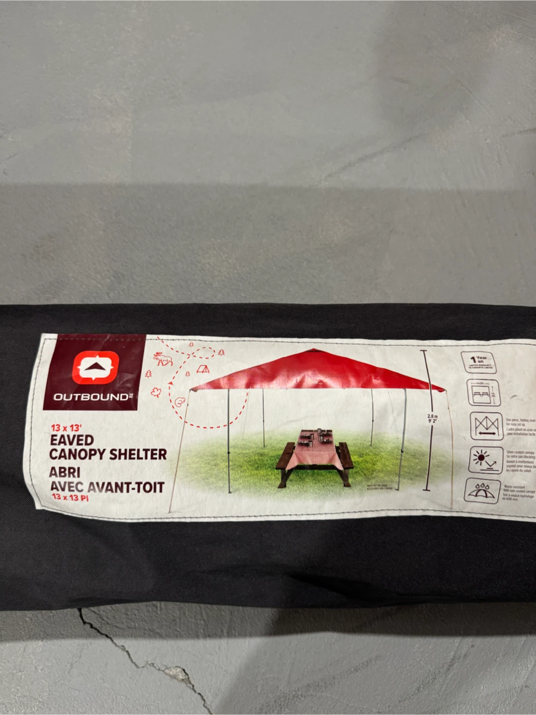 Outbound 13x13 Eaved Canopy Shelter