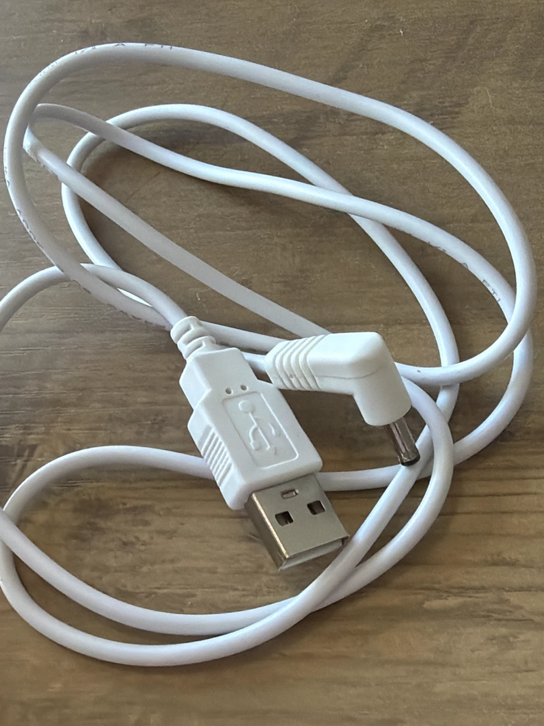 USB to Barrel Jack Power Cable