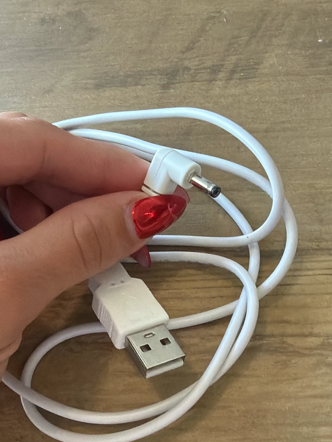 USB to Barrel Jack Power Cable - photo 2