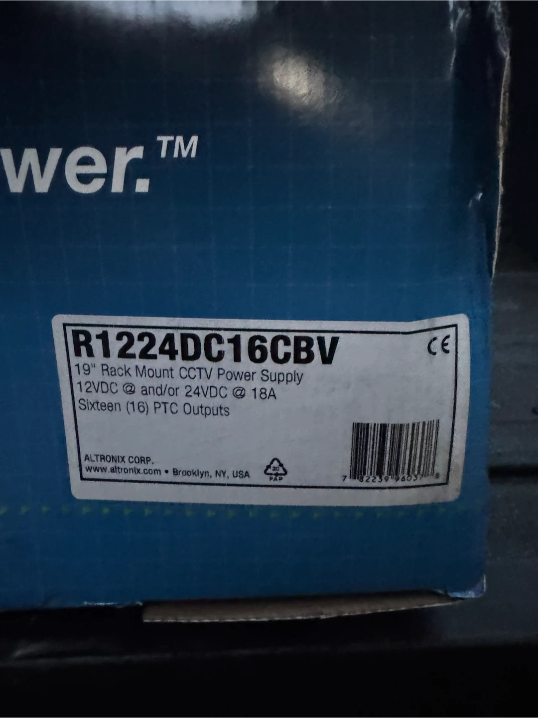 Altronix R1224DC16CBV CCTV Power Supply - photo 4