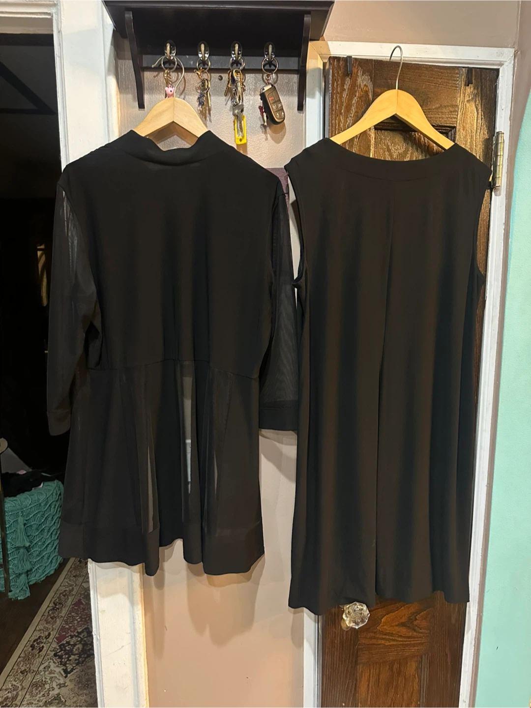 R&M Richards Black Dress and Jacket Set - photo 3
