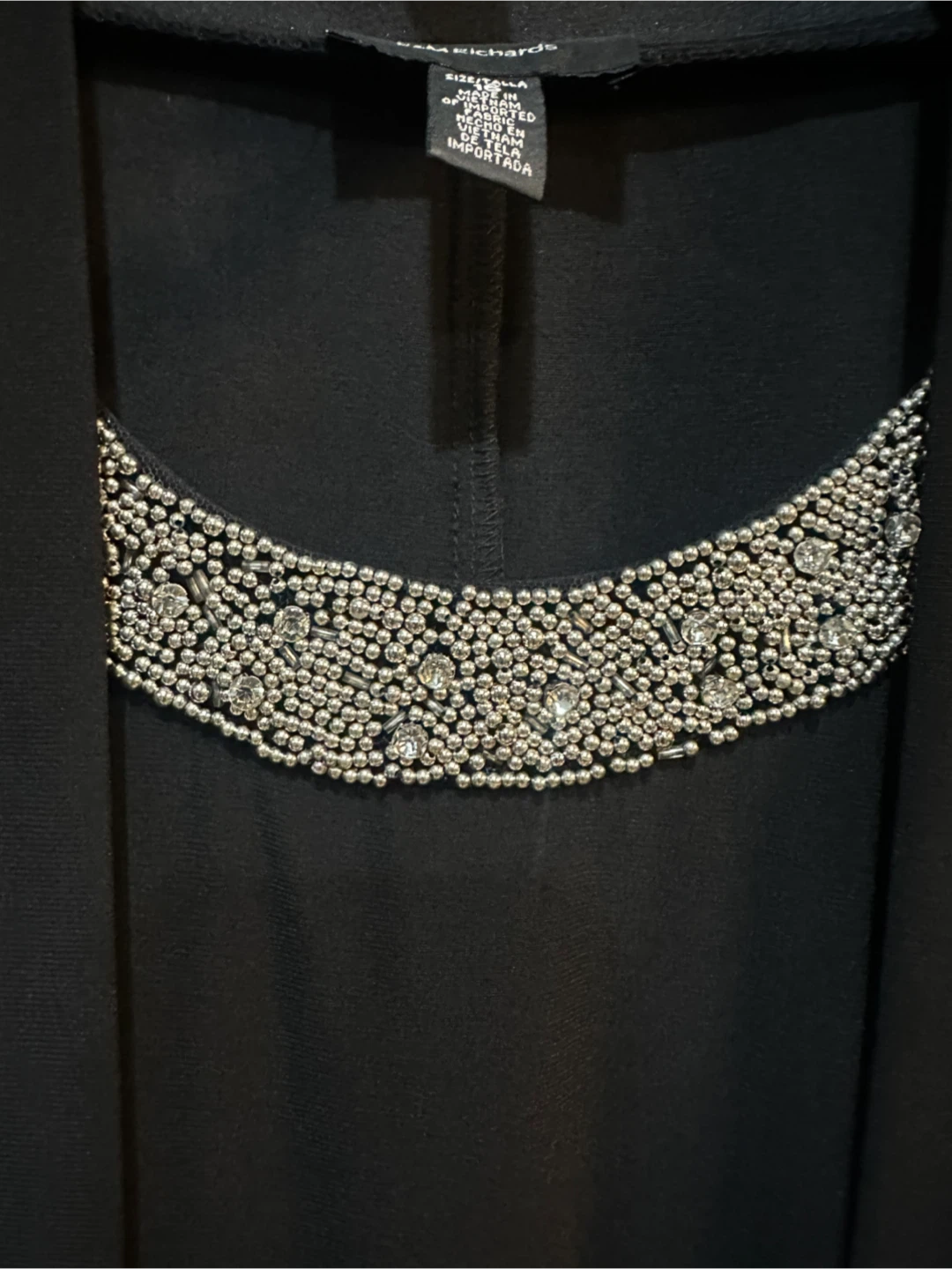 R&M Richards Black Dress and Jacket Set - photo 5