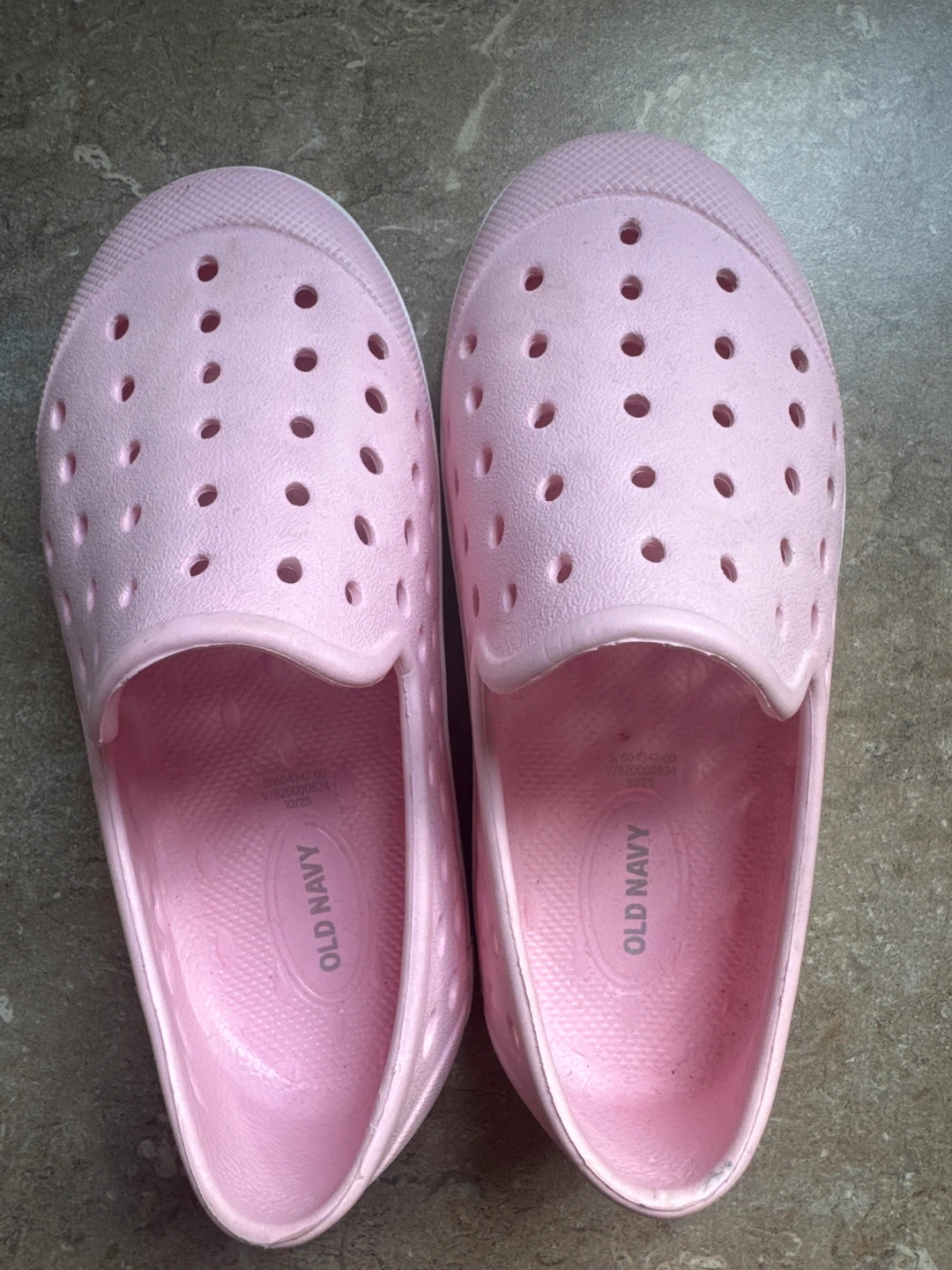 Old Navy Pink Slip-On Shoes