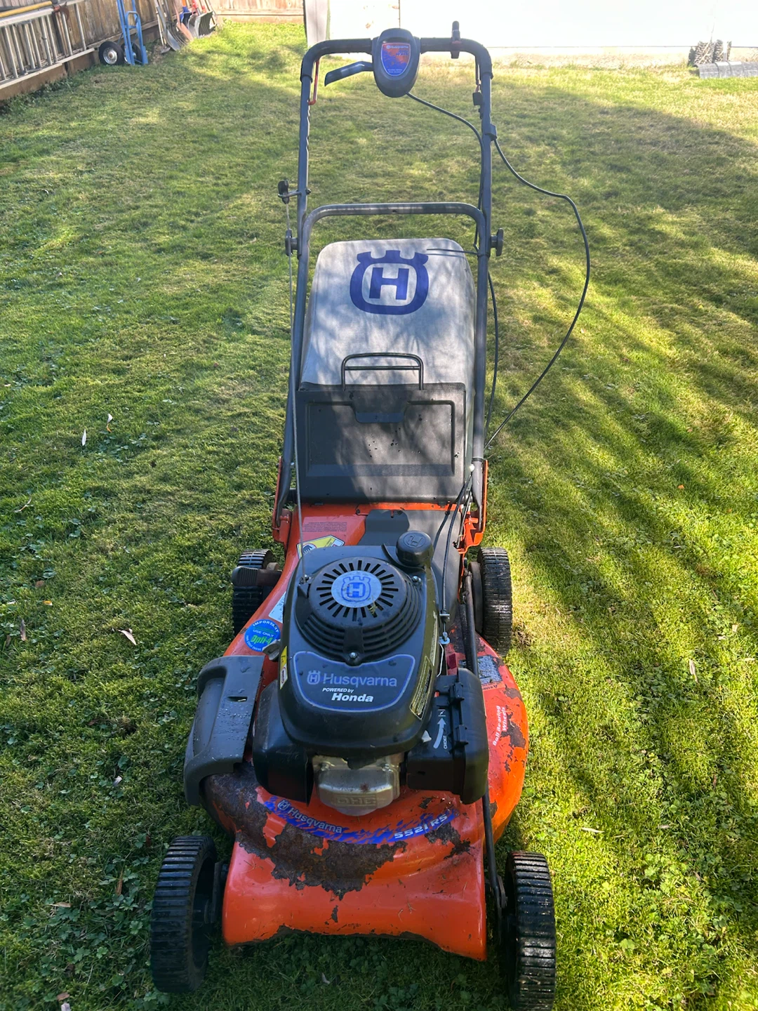 Husqvarna 5521RS Honda Powered Self Propelled Mower
