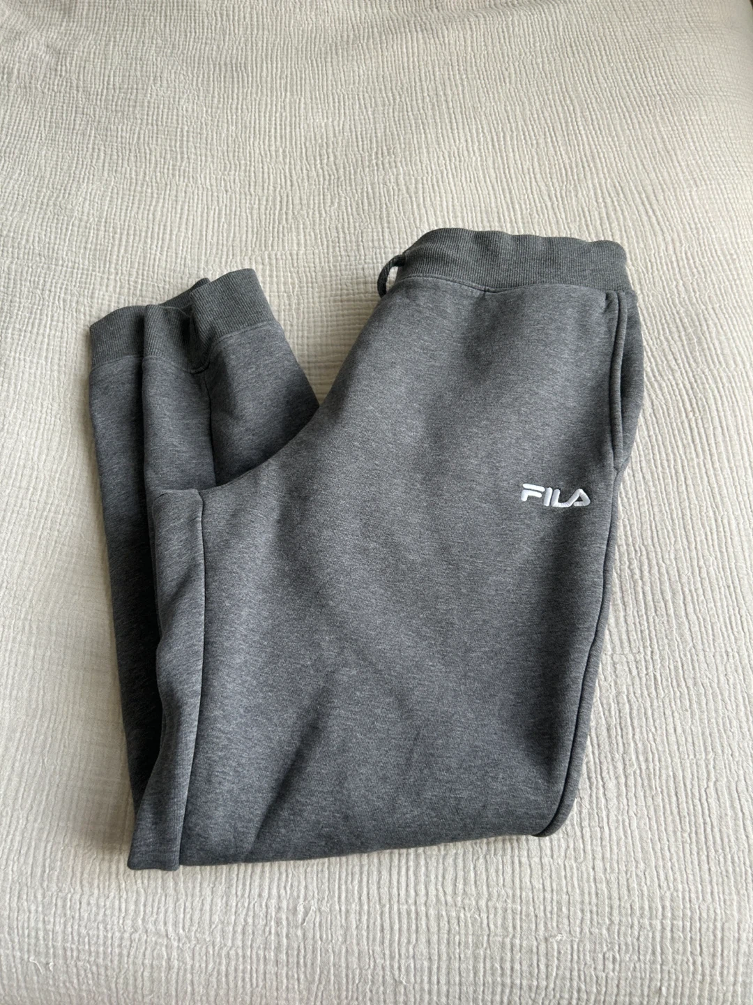 Grey Fila Joggers Size Large