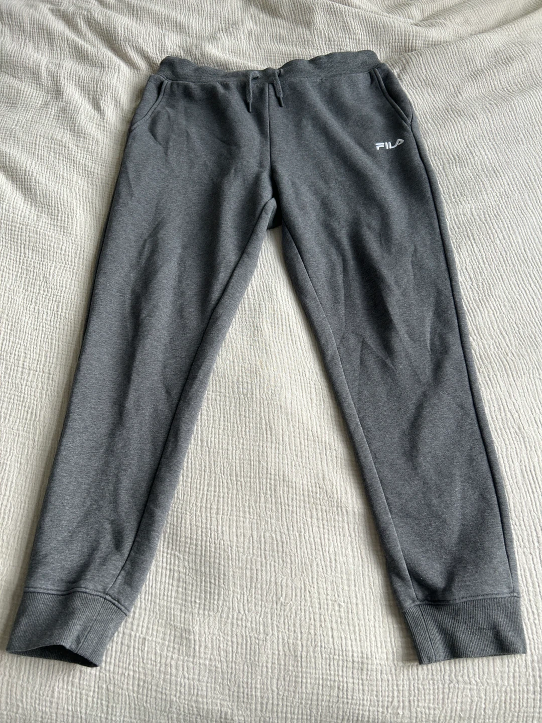 Grey Fila Joggers Size Large - photo 3