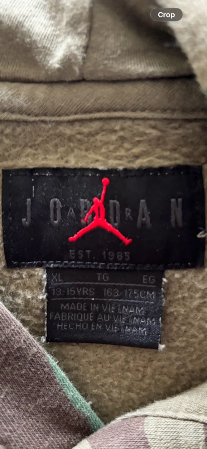 Jordan Camo Hoodie Youth XL - photo 2