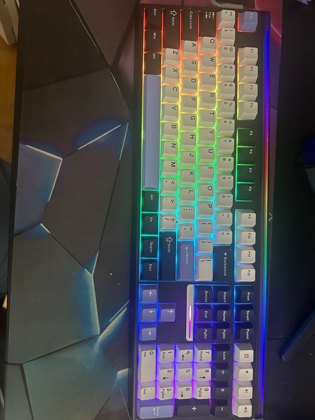 AULA H108 Wireless Keyboard and Wired Mouse Combo
