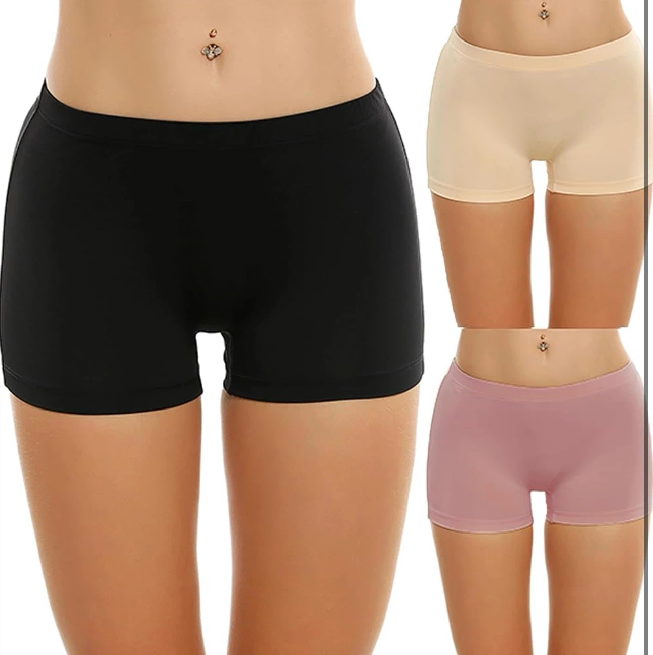 Ekouaer Boyshort Women's Soft Underwear Briefs - New
