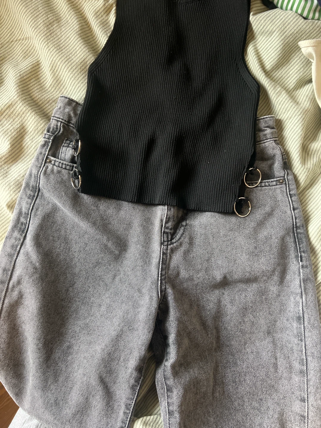 Koton Jeans Grey Denim Pants W26
