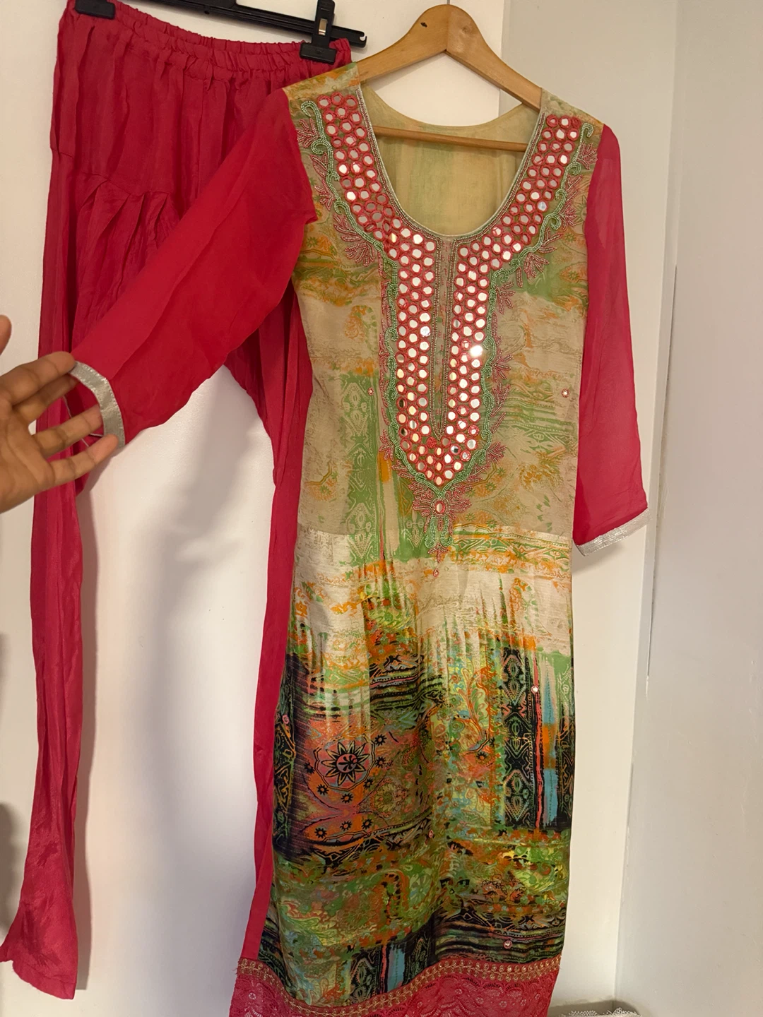 Embellished Traditional Ethnic Kurti Set - photo 2