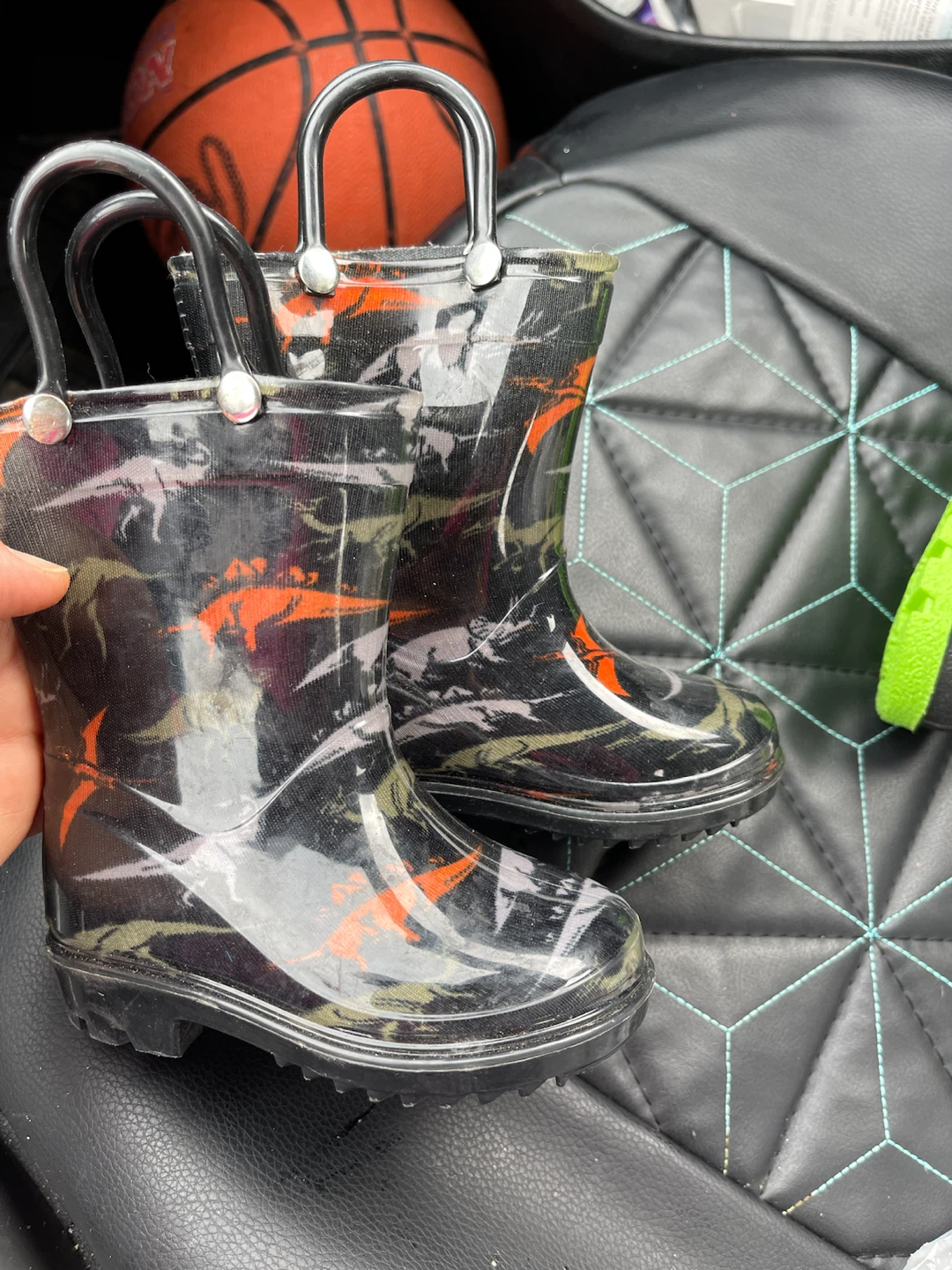 Capelli New York Dinosaur Rain Boots Size 5