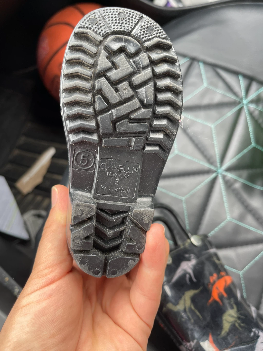 Capelli New York Dinosaur Rain Boots Size 5 - photo 3