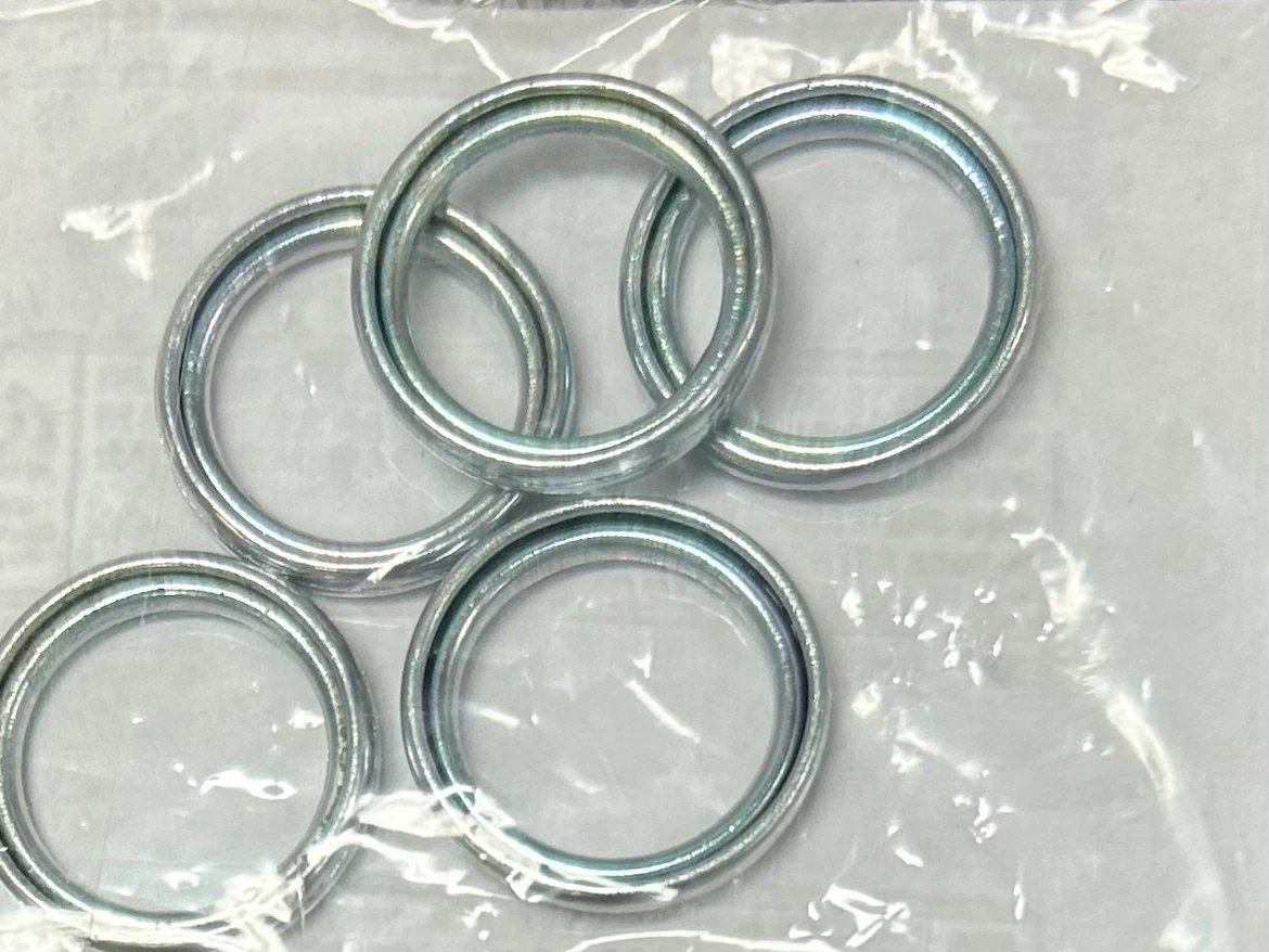 Mitsubishi Engine oil drain plug Gasket MD050317 - photo 3