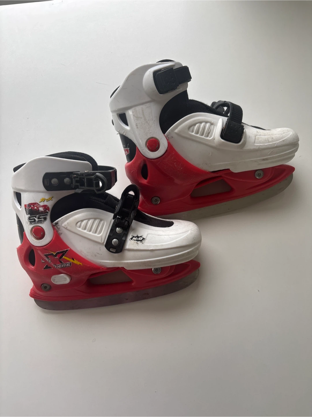 Disney Pixar Cars Adjustable Children's Ice Skates