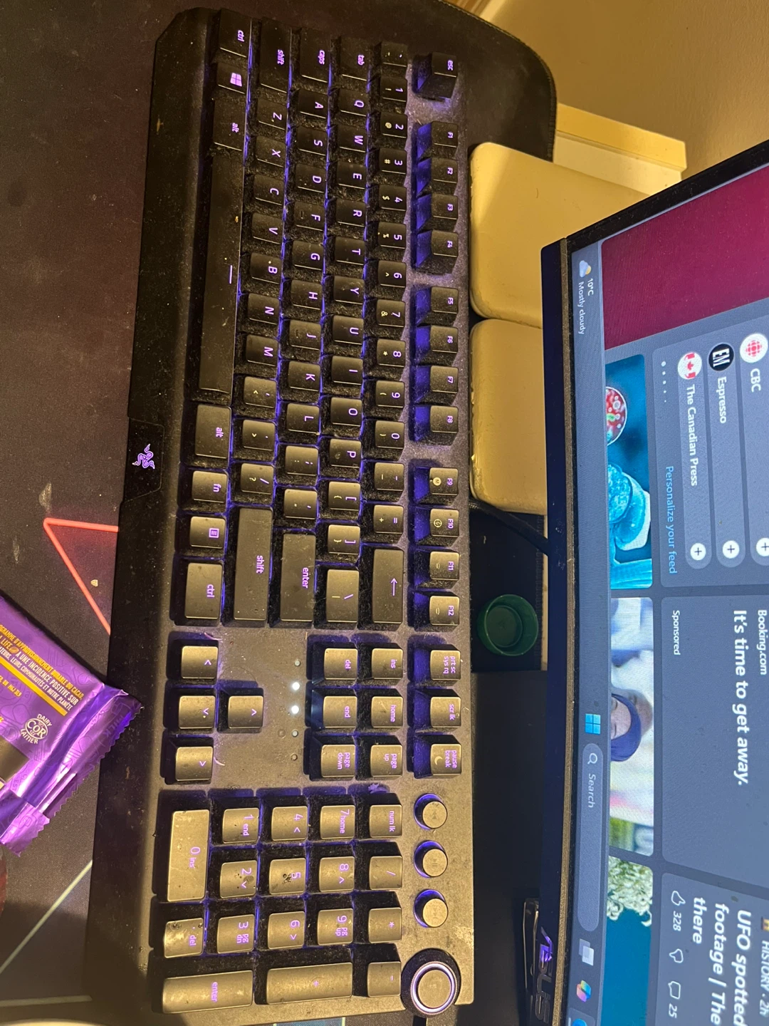 Razer Keyboard and Logitech G Mouse Bundle