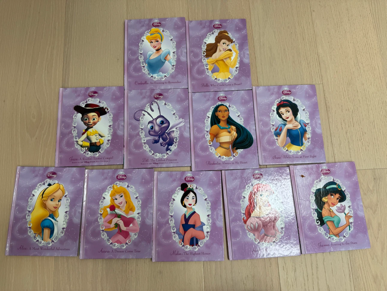 Set of 11 Disney Princess Books