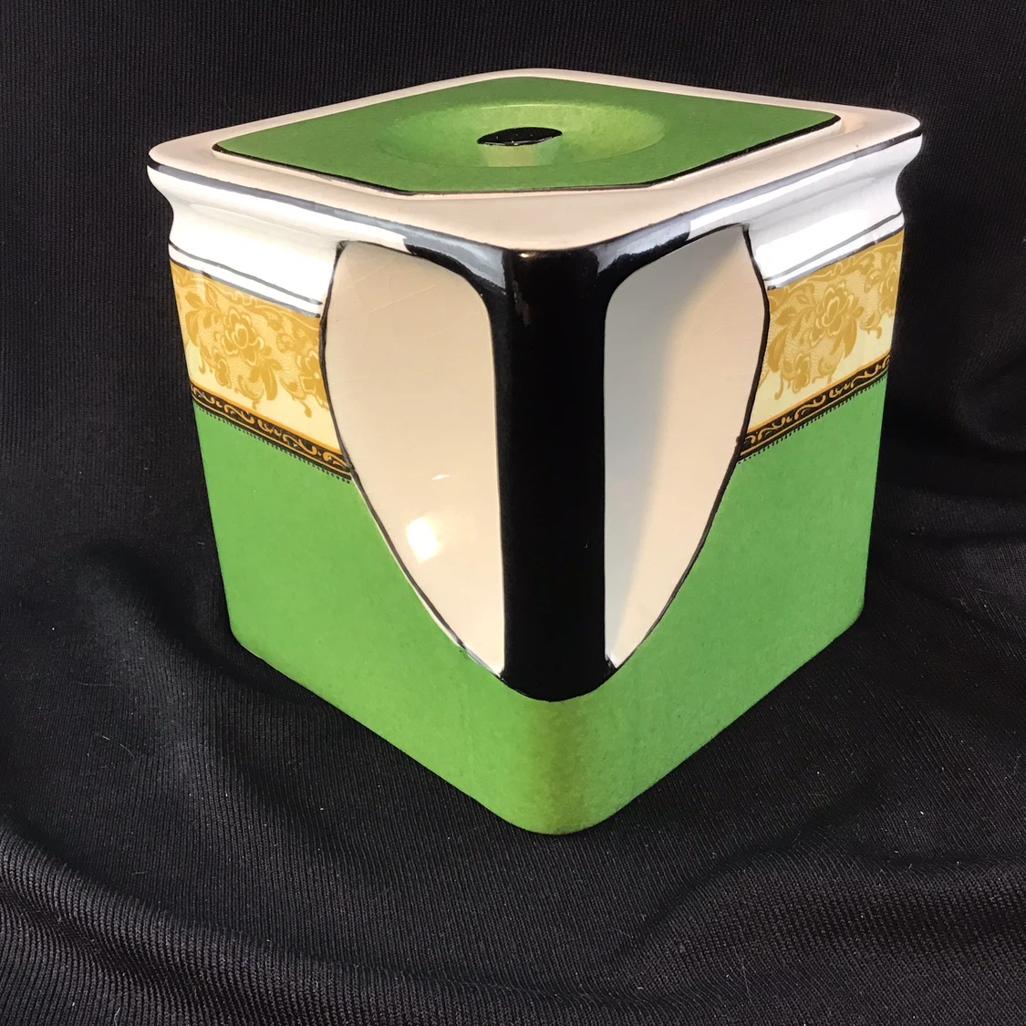 Antique 1920s The Cube Teapot and Stand - photo 5