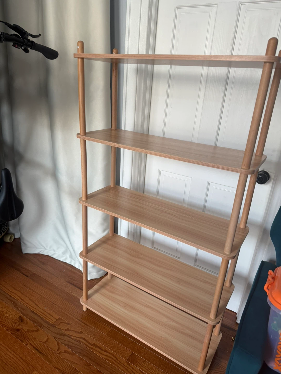 5-Tier Bookshelf - Oak - photo 3