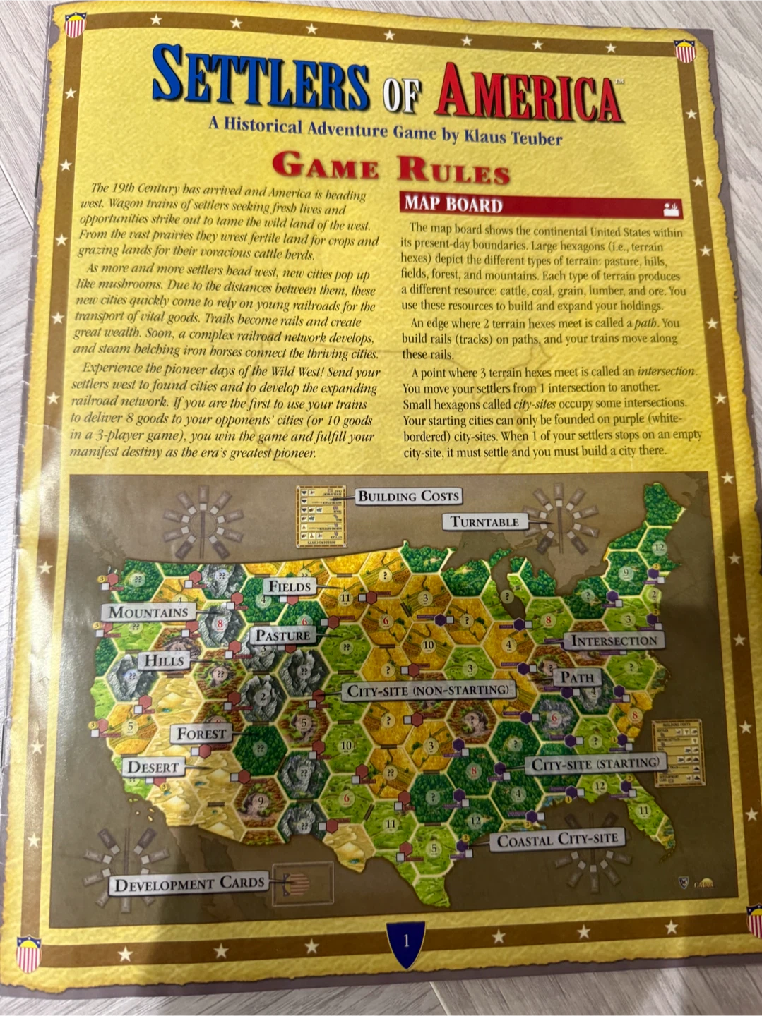 Catan Histories Settlers of America Trails to Rails - photo 3