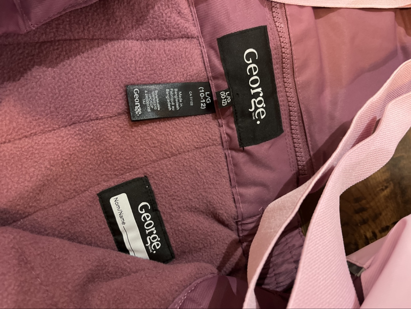 George Girl Winter Snow Suit L (10-12) - photo 3