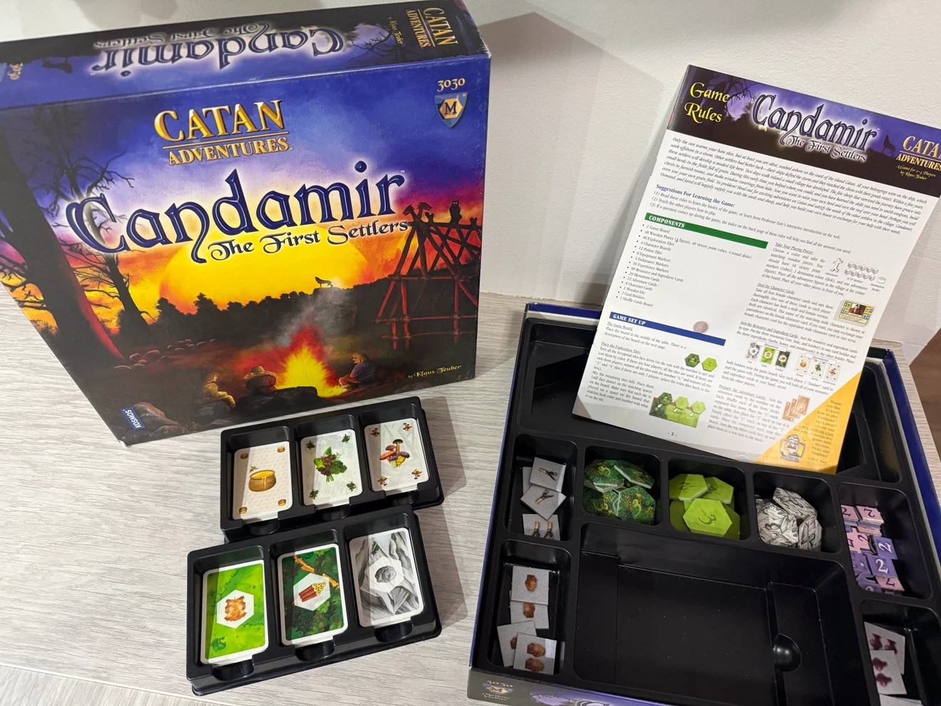 Catan Adventures: Candamir The First Settlers Board Game