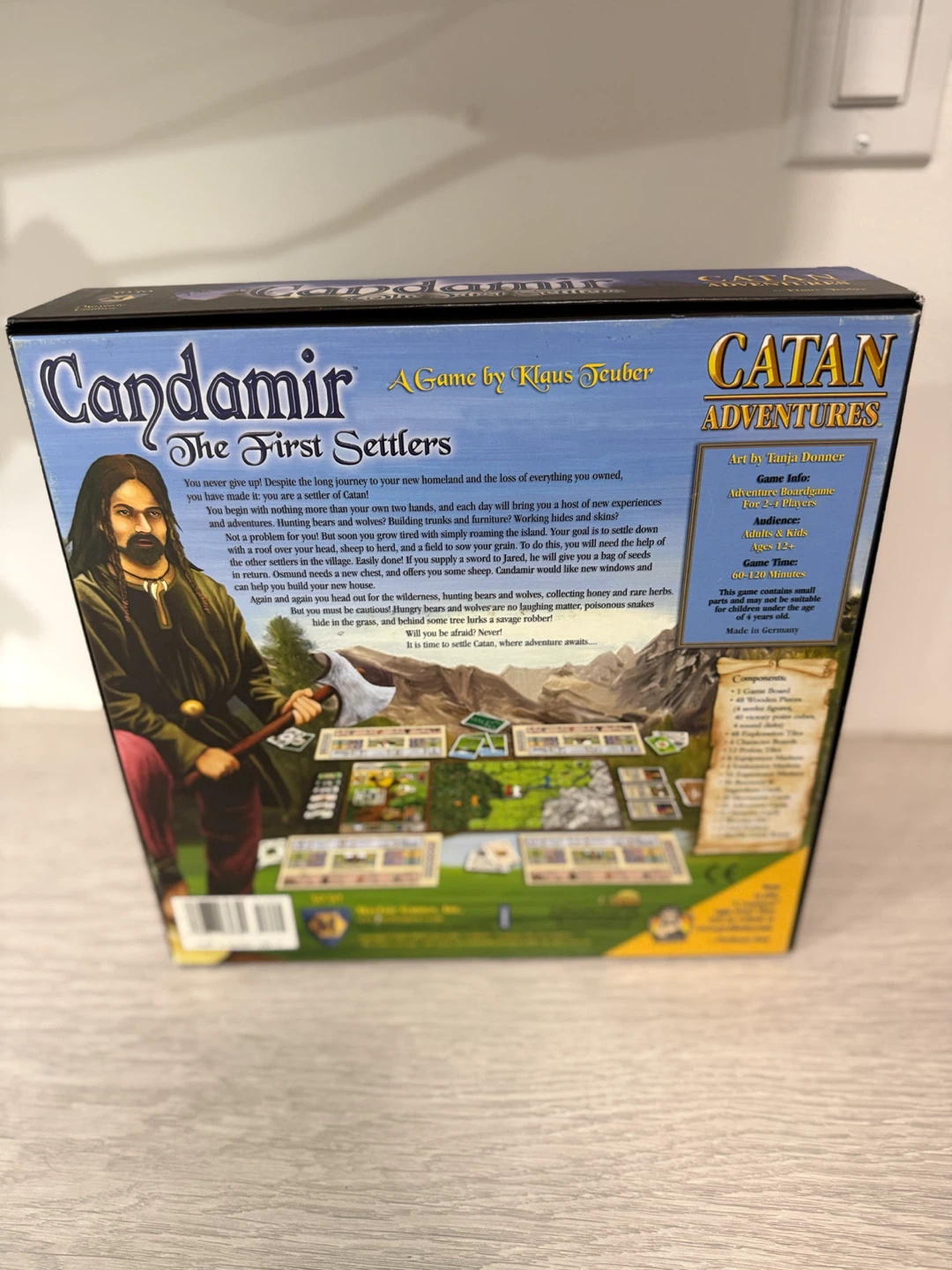 Catan Adventures: Candamir The First Settlers Board Game - photo 2