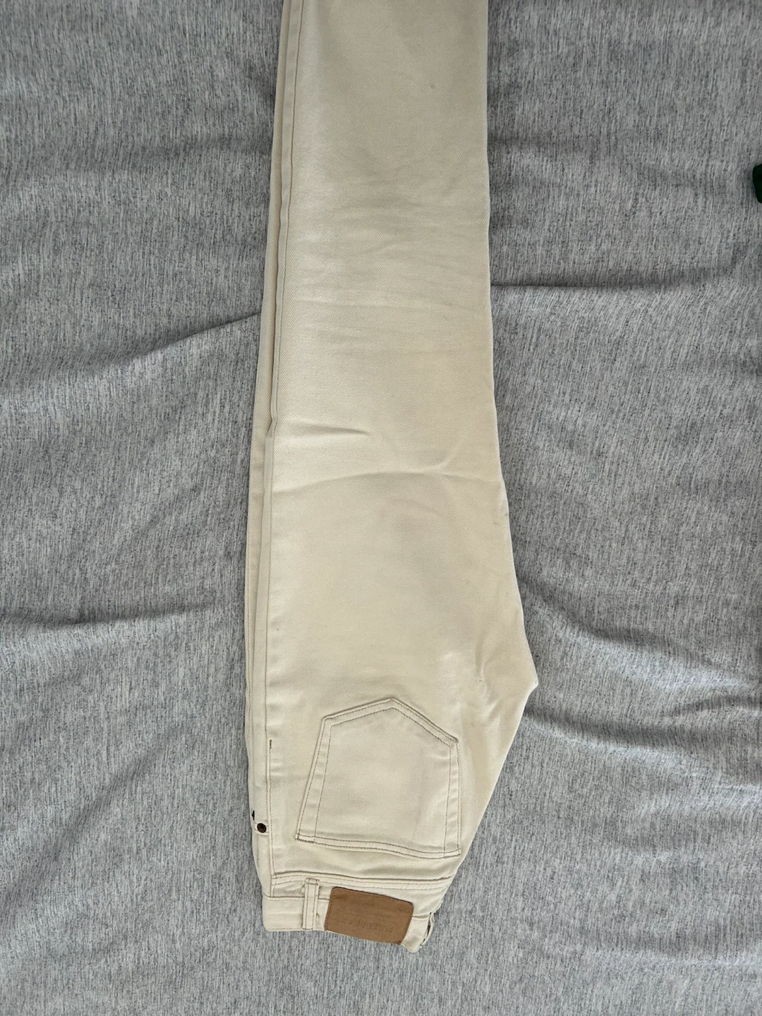 Pull&Bear Cream Denim Jeans - photo 4