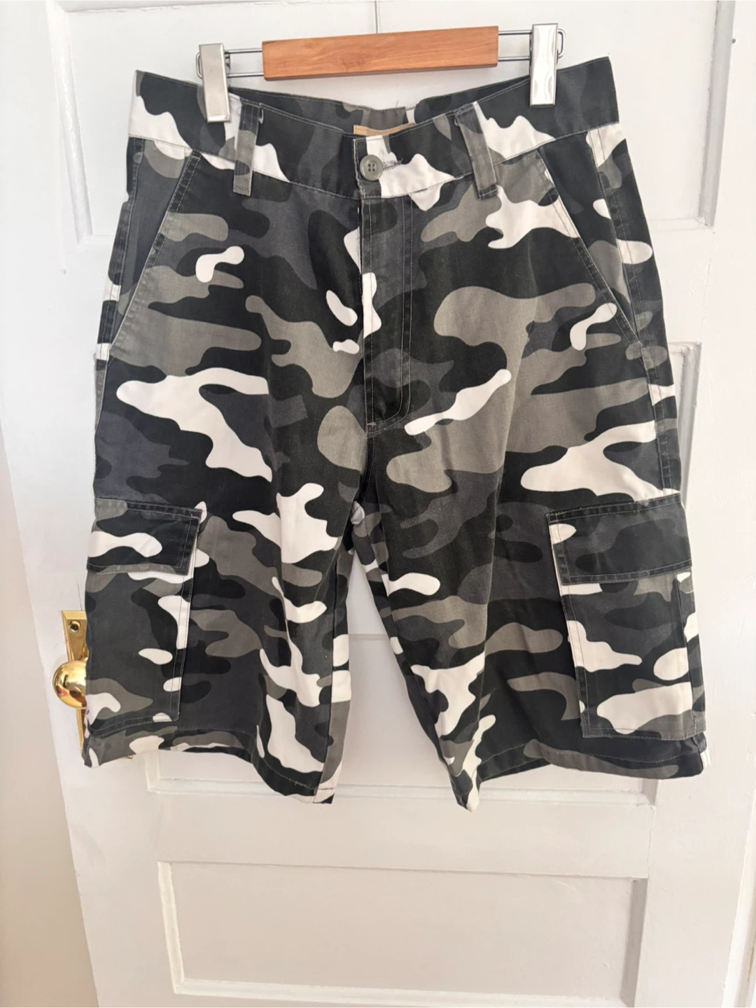 Access Camouflage Cargo Shorts