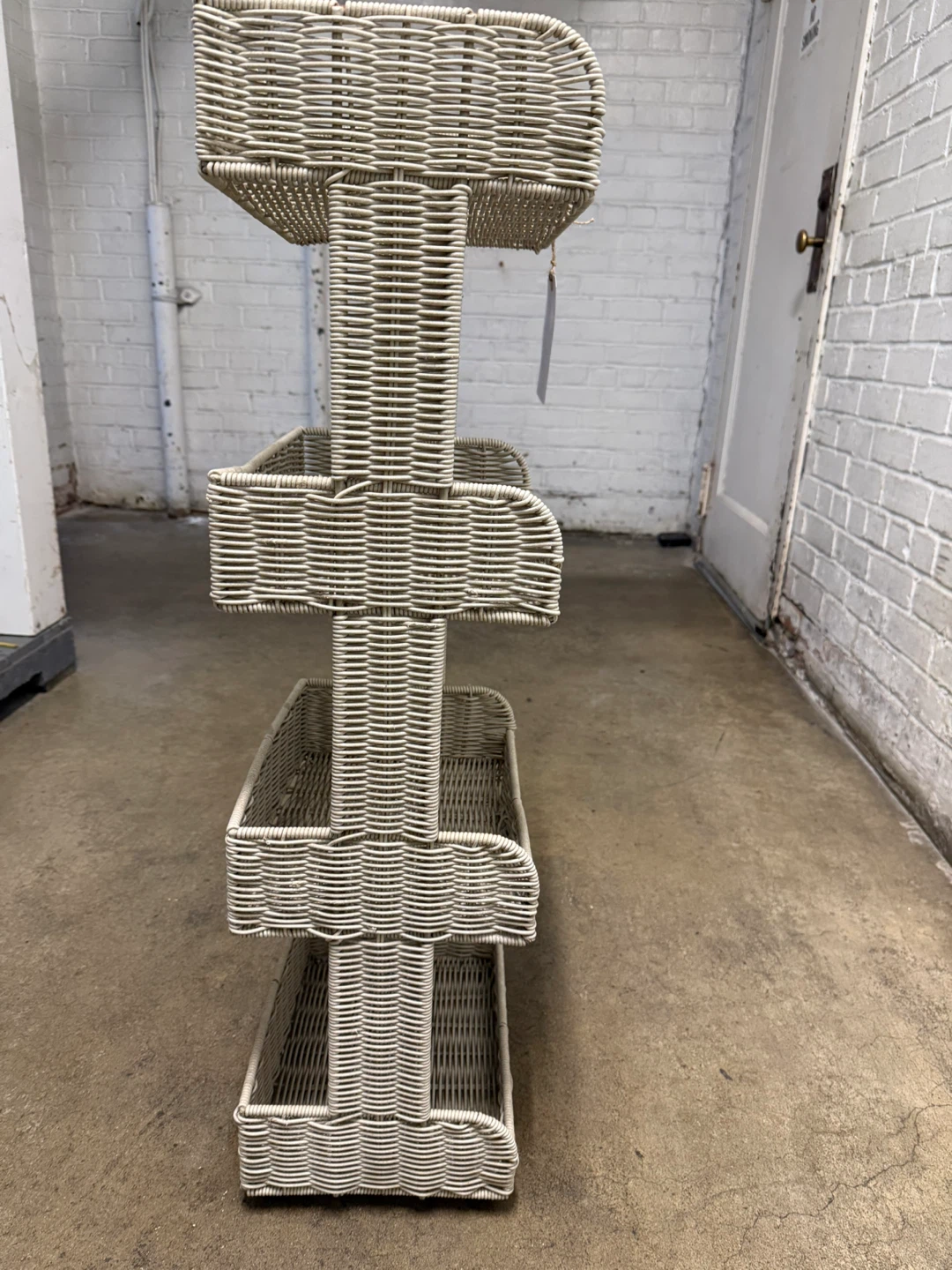 4-tier woven basket stand for sale - photo 5