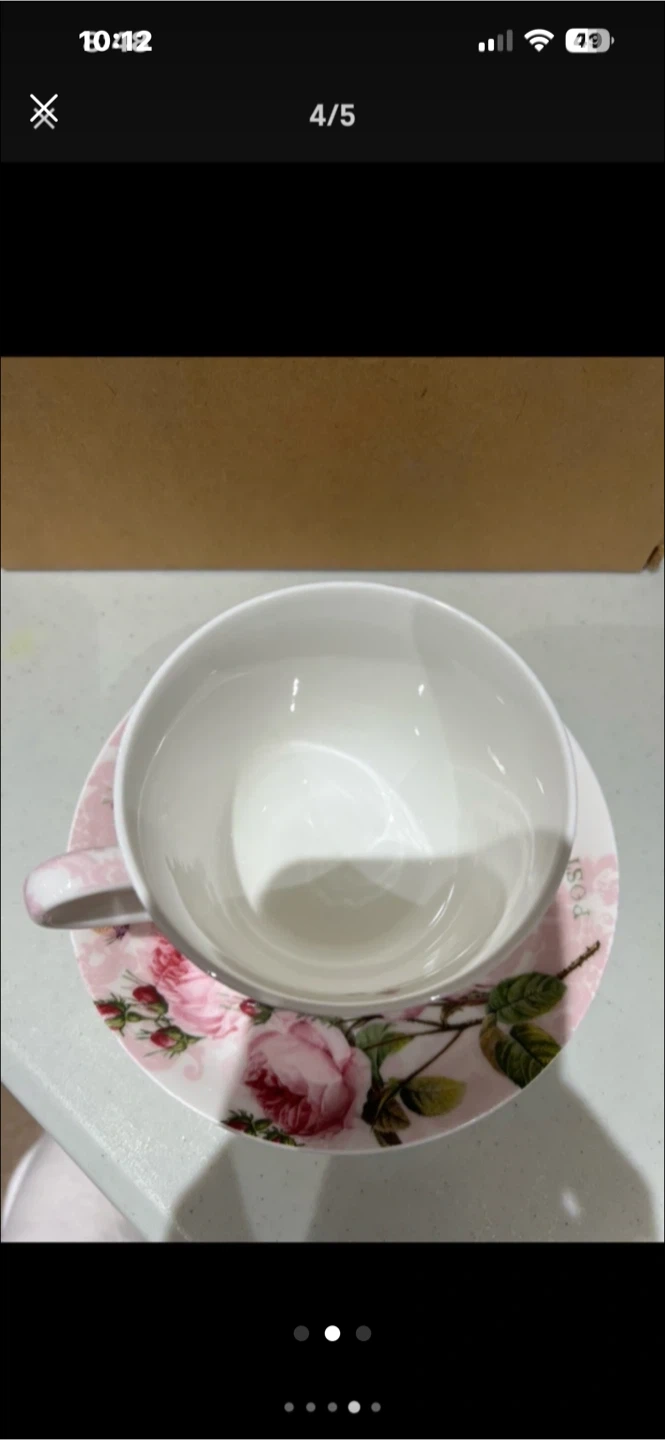 Easy Life Floral Tea Cup and Saucer Set - photo 3