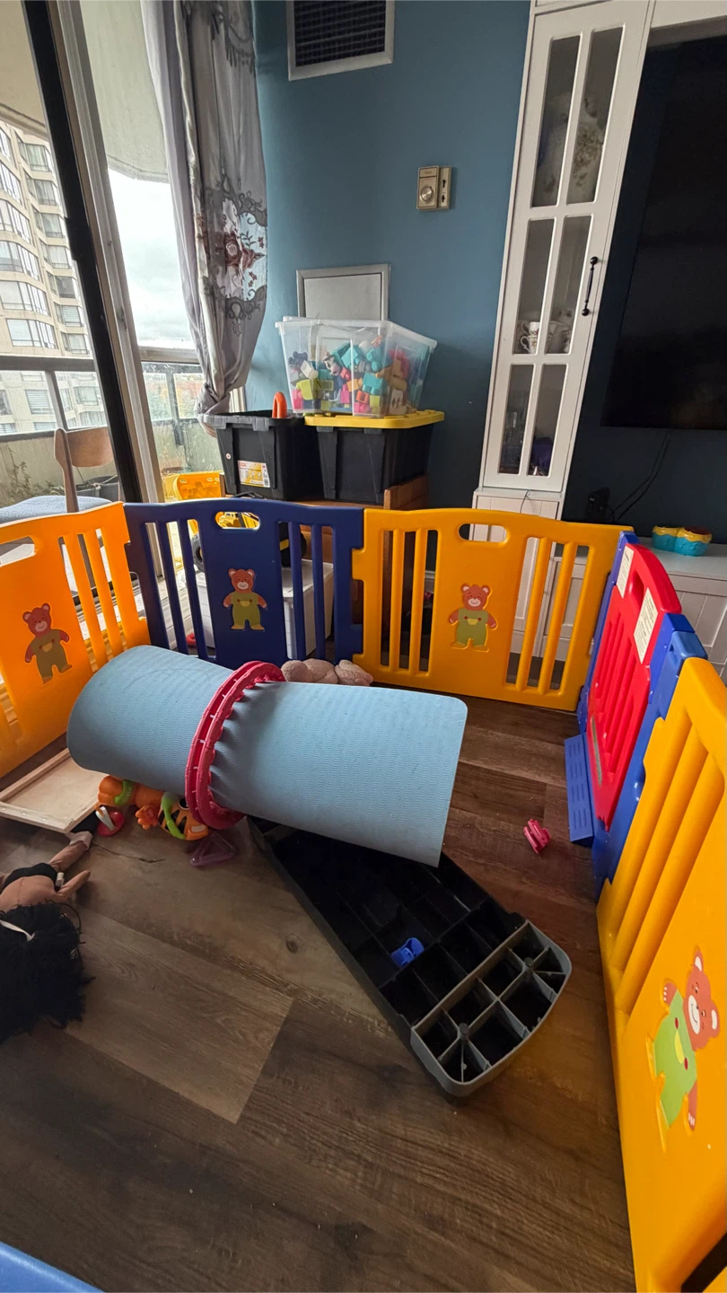 Baby Playpen Plastic Activity Fence