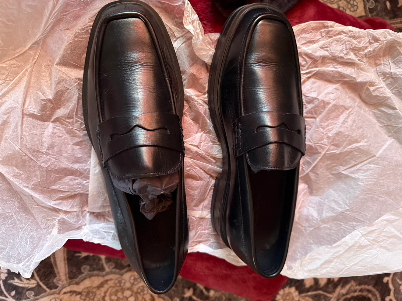 Simons Black Platform Loafers - photo 2