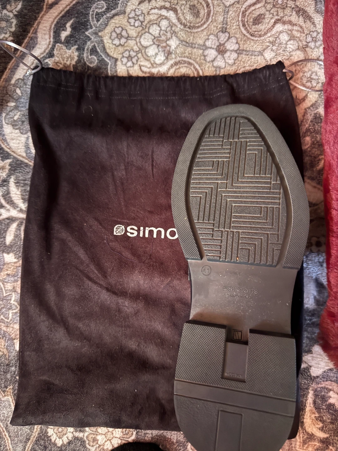 Simons Black Platform Loafers - photo 4
