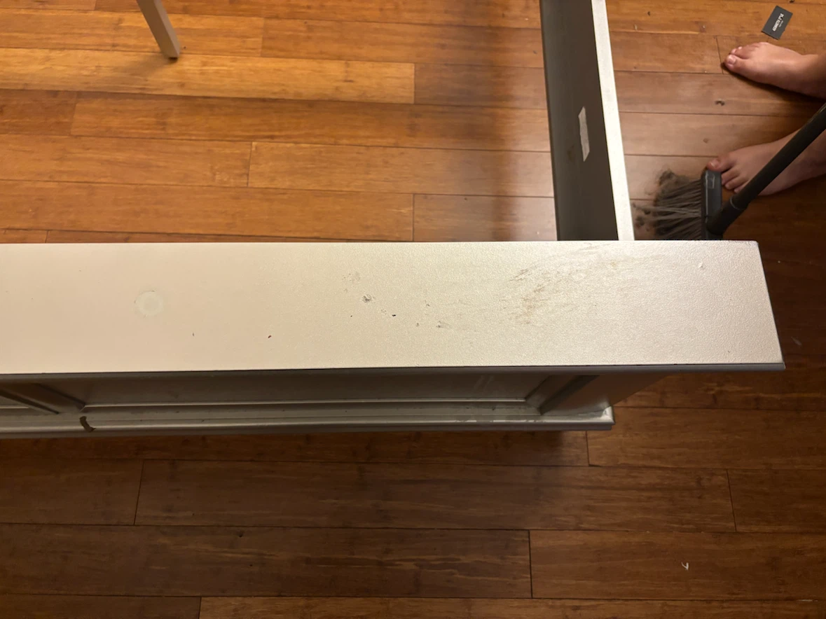 Silver Tufted Bed Frame full size - photo 4