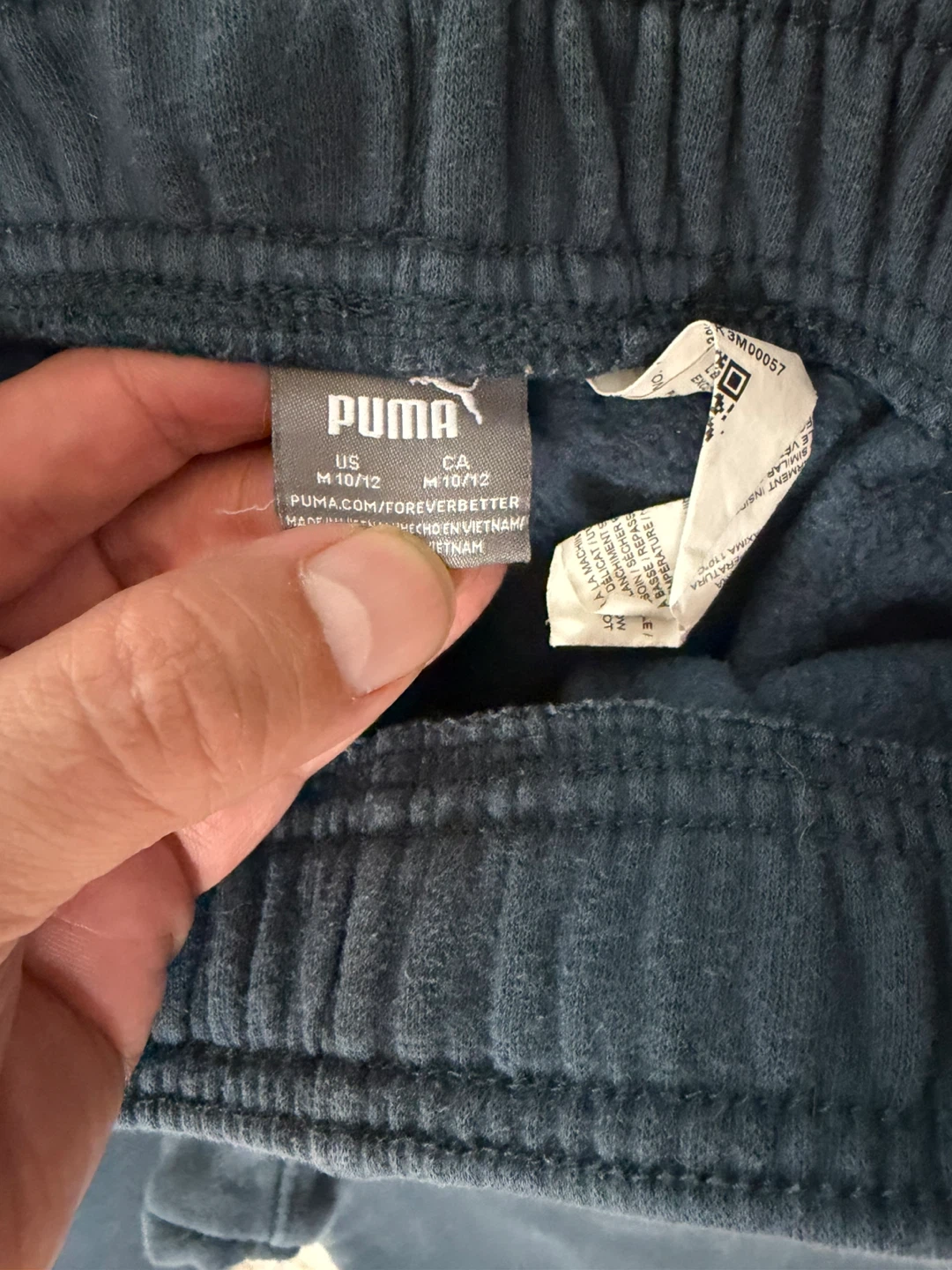 Puma Boys Sweatpants Navy Blue - photo 2